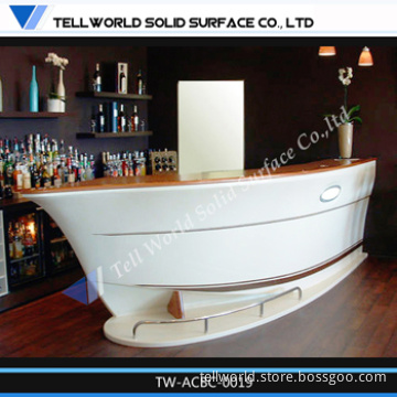 Home Bar Counter Boat Shape Bar Counter Design